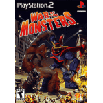 War of the Monsters art work – video game for PlayStation 2
