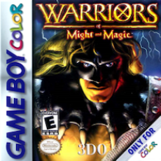 Warriors of Might and Magic Game Boy Color box art – old GBC game trade in