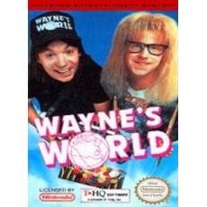 Wayne's World NES box art – classic 8-bit game for Nintendo NES