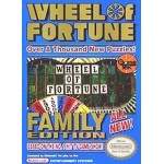 Wheel of Fortune Family Edition NES box art – classic 8-bit game for Nintendo NES