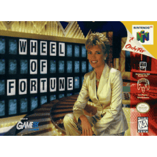 Wheel of Fortune N64 box art – retro game for Nintendo 64