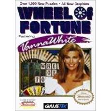 Wheel of Fortune Featuring Vanna White NES box art – classic 8-bit game for Nintendo NES