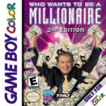 Who Wants To Be A Millionaire 2nd Edition Game Boy Color box art – old GBC game trade in