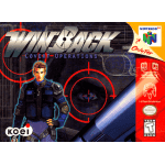 Winback Covert Operations N64 box art – retro game for Nintendo 64