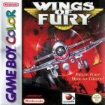 Wings of Fury Game Boy Color box art – old GBC game trade in