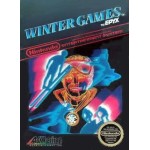 Winter Games NES box art – classic 8-bit game for Nintendo NES