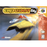 Wipeout N64 box art – retro game for Nintendo 64