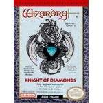 Wizardry II: Knight of Diamonds NES box art – classic 8-bit game for Nintendo NES