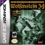 Wolfenstein 3D art work – action game for Nintendo Game Boy Advance