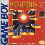 Wordtris Game Boy box art – classic retro game for GameBoy
