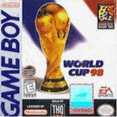 World Cup 98 Game Boy box art – classic retro game for GameBoy