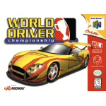 World Driver Championship N64 box art – retro game for Nintendo 64