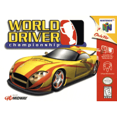 World Driver Championship N64 box art – retro game for Nintendo 64