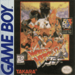 World Heroes 2 Jet Game Boy box art – classic retro game for GameBoy