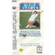 Worldwide Soccer Sega Saturn box art – sports game for Sega Saturn