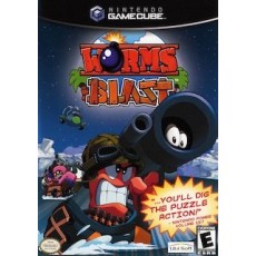 Worms Blast GameCube box art – action game for Nintendo GameCube
