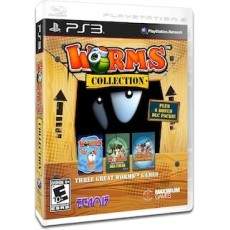 Worms Collection art work – video game for PlayStation 3