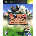 Worms Forts Under Siege Xbox box art – used Xbox game trade in