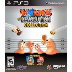 Worms Revolution Collection art work – video game for PlayStation 3