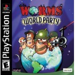 Worms World Party art work – video game for PS1