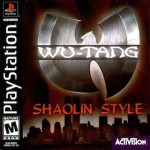 Wu-Tang Shaolin Style art work – video game for PS1