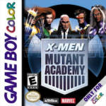 X-men Mutant Academy Game Boy Color box art – old GBC game trade in