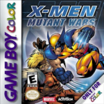 X-Men Mutant Wars Game Boy Color box art – old GBC game trade in