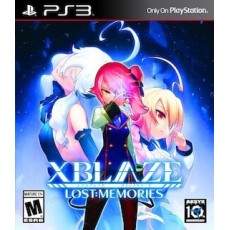 XBlaze Lost: Memories art work – video game for PlayStation 3