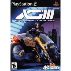 XG3 Extreme G Racing art work – video game for PlayStation 2