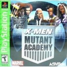 X-men Mutant Academy [Greatest Hits] art work – video game for PS1