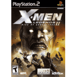 X-men Legends II Rise of Apocalypse art work – video game for PlayStation 2