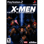 X-men Next Dimension art work – video game for PlayStation 2