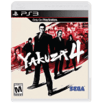 Yakuza 4 art work – video game for PlayStation 3