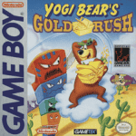 Yogi Bear's Gold Rush Game Boy box art – classic retro game for GameBoy