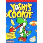Yoshi's Cookie NES box art – classic 8-bit game for Nintendo NES