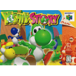Yoshi's Story N64 box art – platformer for Nintendo 64