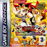Yu-Gi-Oh Destiny Board Traveler [2 Game Packs] art work – card battle game for Nintendo Game Boy Advance