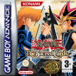 Yu-Gi-Oh Sacred Cards art work – card battle game for Nintendo Game Boy Advance