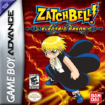 Zatch Bell Electric Arena art work – action game for Nintendo Game Boy Advance