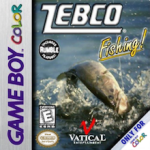 Zebco Fishing Game Boy Color box art – old GBC game trade in