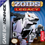 Zoids Legacy art work – action game for Nintendo Game Boy Advance