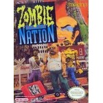 Zombie Nation NES box art – classic 8-bit game for Nintendo NES