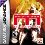 Zone of the Enders The Fist of Mars art work – action game for Nintendo Game Boy Advance