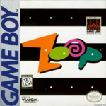 Zoop Game Boy box art – classic retro game for GameBoy