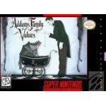 Addams Family Values SNES box art – retro game for Super Nintendo