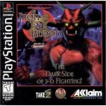 Advanced Dungeons & Dragons Iron and Blood art work – video game for PS1