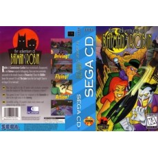 Adventures of Batman and Robin Sega CD box art – used Sega game trade in