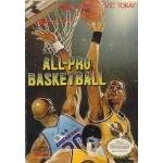 All-Pro Basketball NES box art – classic 8-bit game for Nintendo NES