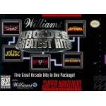 Williams Arcade's Greatest Hits SNES box art – retro game for Super Nintendo