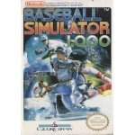 Baseball Simulator 1.000 NES box art – classic 8-bit game for Nintendo NES
